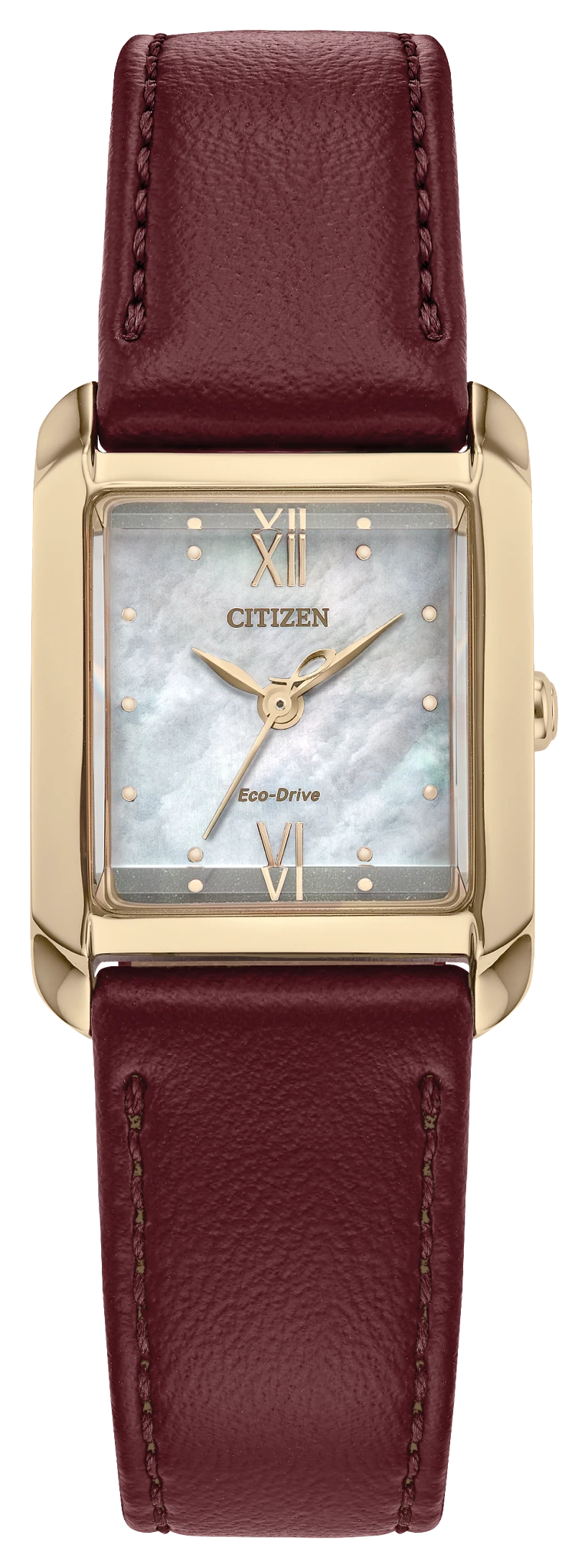 Citizen L Bianca White Dial Apple Leather Strap EW5593-05D | CITIZEN